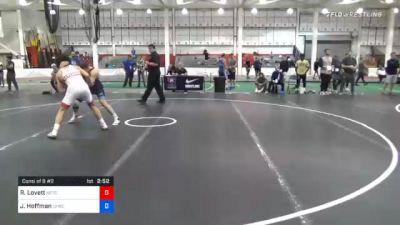 70 kg Consolation - Ridge Lovett, Nebraska Wrestling Training Center vs Jimmy Hoffman, Lehigh Valley Wrestling Club