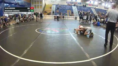 120 lbs Round 6 (8 Team) - Vlad Drown, Kongkrete WC vs Brandon Canaval, Eagle Empire