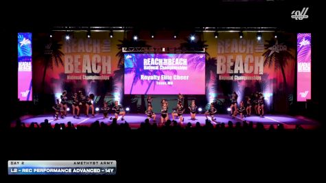 L2 - Rec Performance Advanced - 14Y [2026 Day 2 Amethyst Army] 2026 ACDA Reach the Beach Rec Nationals