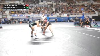 167-D1 Quarterfinal - Ella Westbrook, Higley High School vs Elizabeth Ayala, Sunnyslope High School
