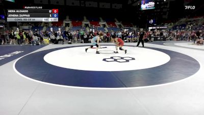 110 lbs Cons. Rd Of 64 - Hera Alojado, KY vs Athena Zappas, IL