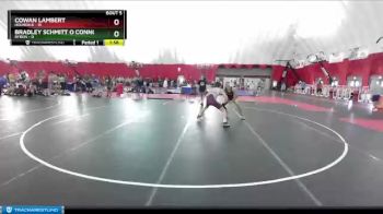 126 lbs Round 3 (4 Team) - Cowan Lambert, Holmen B vs Bradley Schmitt O Connor, Byron