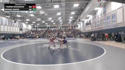 174 lbs Cons. Round 2 - MIchael Santos, New Mexico Highlands vs Hunter Richardson, Western Colorado
