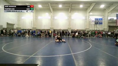 157 lbs Cons. Sub-rd Of 32 - Jake Johnson, Mountain View vs Porter Cox, Maple Mountain