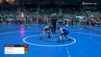 101 lbs Quarterfinal - Reid Spurley, Sebolt vs Bryce Griffin, Purler