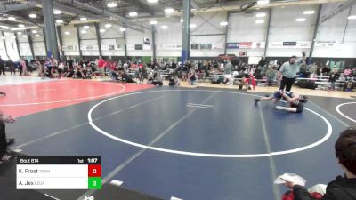 95 lbs Quarterfinal - Kellen Frost, Team Aggression vs Asher Jex, Legacy Elite