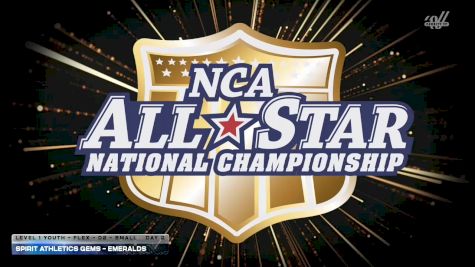 Spirit Athletics Gems - Emeralds [2026 L1 Youth - Flex - D2 - Small Day 2] 2026 NCA All-Star National Championship