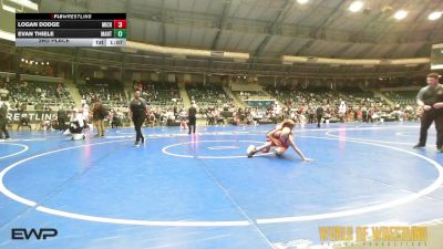 73 lbs 3rd Place - Logan Dodge, Michigan Premier Wrestling Club vs Evan Thiele, MANTANONA-TC