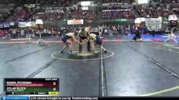 Champ. Round 1 - Daniel Petersen, Missoula Big Sky/Loyola Sacred Heart vs Dylan Block, Great Falls/MSDB