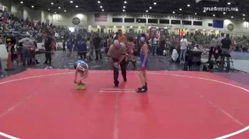 62 lbs Quarterfinal - Diego Goins, Tracy Wrestling Club vs Cooper Hurl, Newberg Mat Club