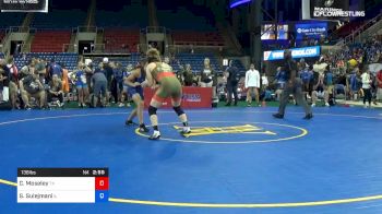138 lbs Rnd Of 32 - Cassie Moseley, Texas vs Sara Sulejmani, Illinois