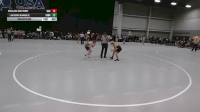 106 lbs Quarters - Jaxon Randle, Chickasha Wrestling vs Nolan Mather, Virginia