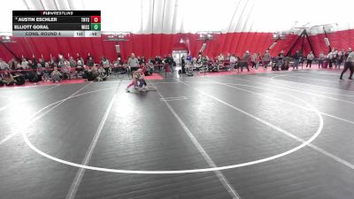 12U Boys - 92 lbs Cons. Round 4 - Austin Eschler, Team Nazar Training Center vs Elliott Goral, Wisconsin