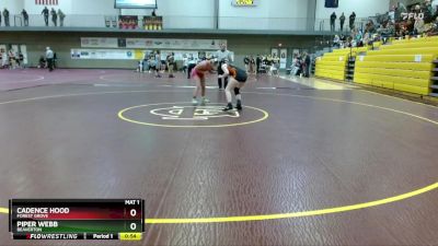 135 lbs Cons. Round 1 - Cadence Hood, Forest Grove vs Piper Webb, Beaverton