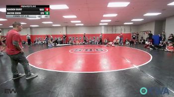 106 lbs Consi Of 8 #2 - Kaiden Burt, Wagoner Takedown Club vs Jacob Gwin, Coweta Tiger Wrestling