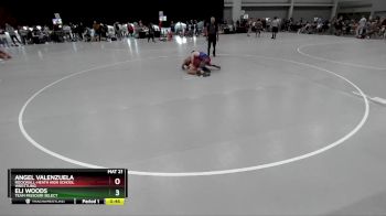 138 lbs Cons. Round 2 - Eli Woods, Team Missouri Select vs Angel Valenzuela, Rockwall-Heath High School Wrestling