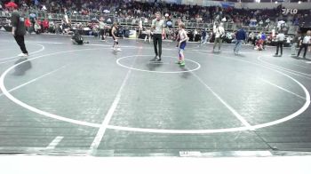 78 lbs Consi Of 8 #2 - Dalton Ellinger, King Select Wr Ac vs Leo Feger, Eierman Elite