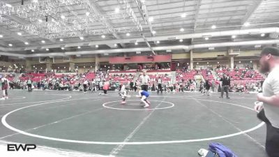 49 lbs Cons. Round 4 - Barrett Smith, Team Tulsa vs Connor Wong, Nebraska Boyz