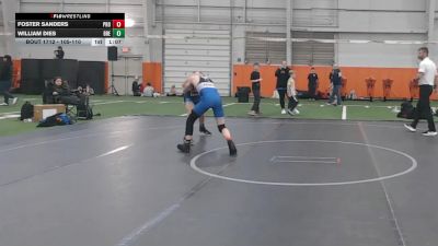 105-110 lbs Round 3 - Foster Sanders, Prodigy vs William Dies, Brecksville