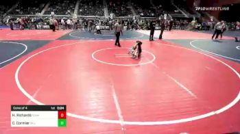 55 lbs Consi Of 4 - Henry Richards, Team Champs vs Cain Cormier, Billings WC