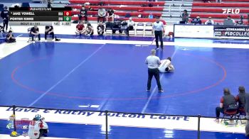 141 lbs Quarterfinal - Porter Kinne, Southern Virginia vs Jake Yowell, Roanoke College