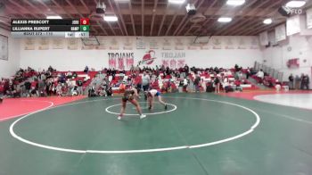 110 lbs Cons. Round 6 - Alexis Prescott, Jerome vs Lillianna Rupert, Nampa