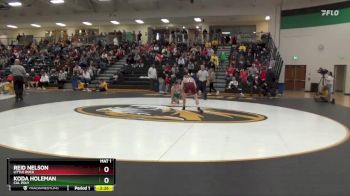 125 lbs Cons. Round 2 - Koda Holeman, Cal Poly vs Reid Nelson, Little Rock