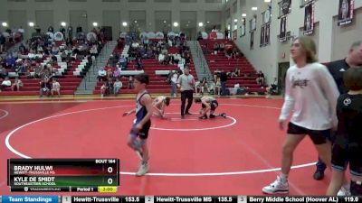 97 lbs Round 5 - Brady Hulwi, Hewitt-Trussville MS vs Kyle De Smidt, Southeastern School