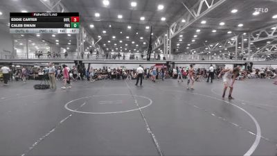 84 lbs Round 1 (10 Team) - Caleb Swain, Pride WC vs Eddie Carter, Outlaws MS