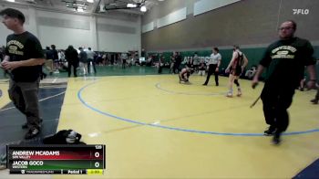 120 lbs Champ. Round 3 - Jacob Goco, Western vs Andrew McAdams, Simi Valley