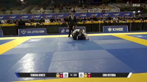 ERIN VICTORIA vs TEMERIA DENETE 2026 Pan Jiu Jitsu IBJJF Championship