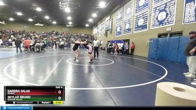 235 lbs Cons. Round 1 - Skylar Bruno, Golden Valley vs Sandra Salas, Edison