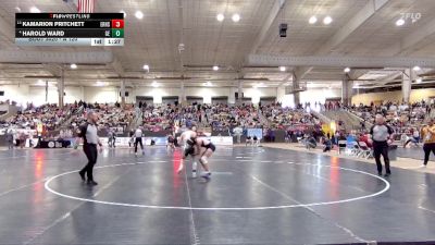 A 120 lbs Champ. Round 1 - Kamarion Pritchett, East Ridge High School vs Harold Ward, Greenbrier High School