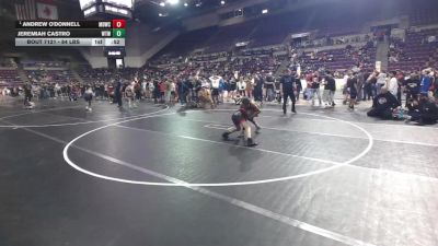 84 lbs Quarters - Andrew O'Donnell, Mat Demon Wrestling Club vs Jeremiah Castro, Wrestle To Win