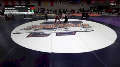 184 lbs Cons. Round 2 - Race Eckles, Albion vs Owen Turnbow, Albion