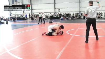 160 lbs Round Of 64 - Sy Strobel, SC vs Konstantin Khaspekian, FL