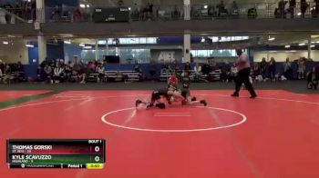 85 lbs Round 1 (4 Team) - Thomas Gorski, St. Ed`s vs Kyle Scavuzzo, Highland