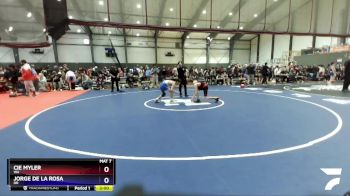 120 lbs Champ. Round 2 - Cie Myler, WA vs Jorge De La Rosa, OR