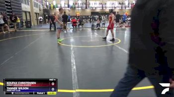 126 lbs Semifinal - Koufax Christensen, Sebolt Wrestling Academy vs Tanner Wilson, Indee Mat Club