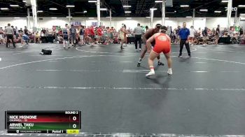 215 lbs Round 2 (4 Team) - Nick Mignone, Caldwell vs Arwel Taku, Precision WC