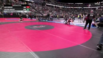 175-2A Champ. Round 1 - Levi Gibson, Crowley County vs Colton Kepley, Norwood