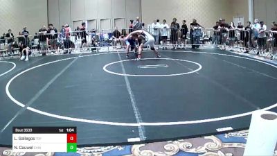 144 lbs Quarterfinal - Lorenzo Gallegos, Top Rank HAC vs Nate Cauwel, Chino WC