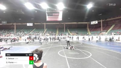 81 lbs Consolation - Emilio Salazar, Lockjaw WC vs Drew Flores, NM Gold