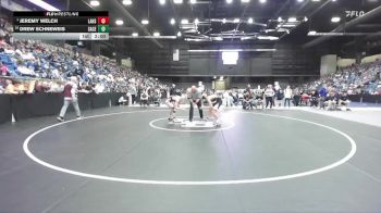 126 lbs Champ. Round 1 - Jeremy Welch, Lansing HS vs Drew Schneweis, Salina-Central