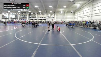 64 lbs Consi Of 16 #1 - Will Bissonette, Essex Junction vs Cameron Jacquo-Alix, Wolfgang Wrestling Academy