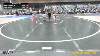 70 lbs Round Of 16 - John Cambra IV, Mat Assassins vs Cree Garza, INWTC