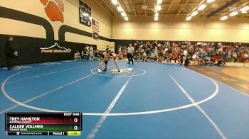 175A Round 1 - Calder Vollmer, Tongue River vs Trey Hamilton, Natrona County