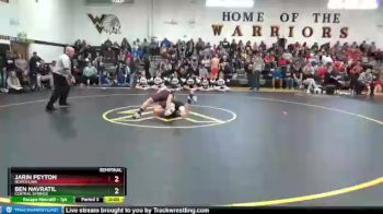 182 lbs Semifinal - Cannon Joerger, Wapsie Valley vs Landen Paul, North Linn