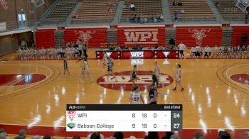 Replay: Babson vs WPI | Feb 1 @ 2 PM