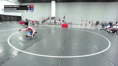 126 lbs Matthew Rowles, Pennsylvaniia Red vs Easton Olson, Team Utah